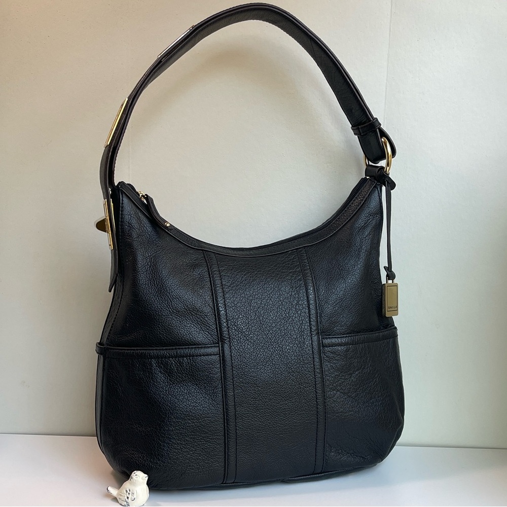 Tignanello Hobo Genuine Leather Shoulder Bag